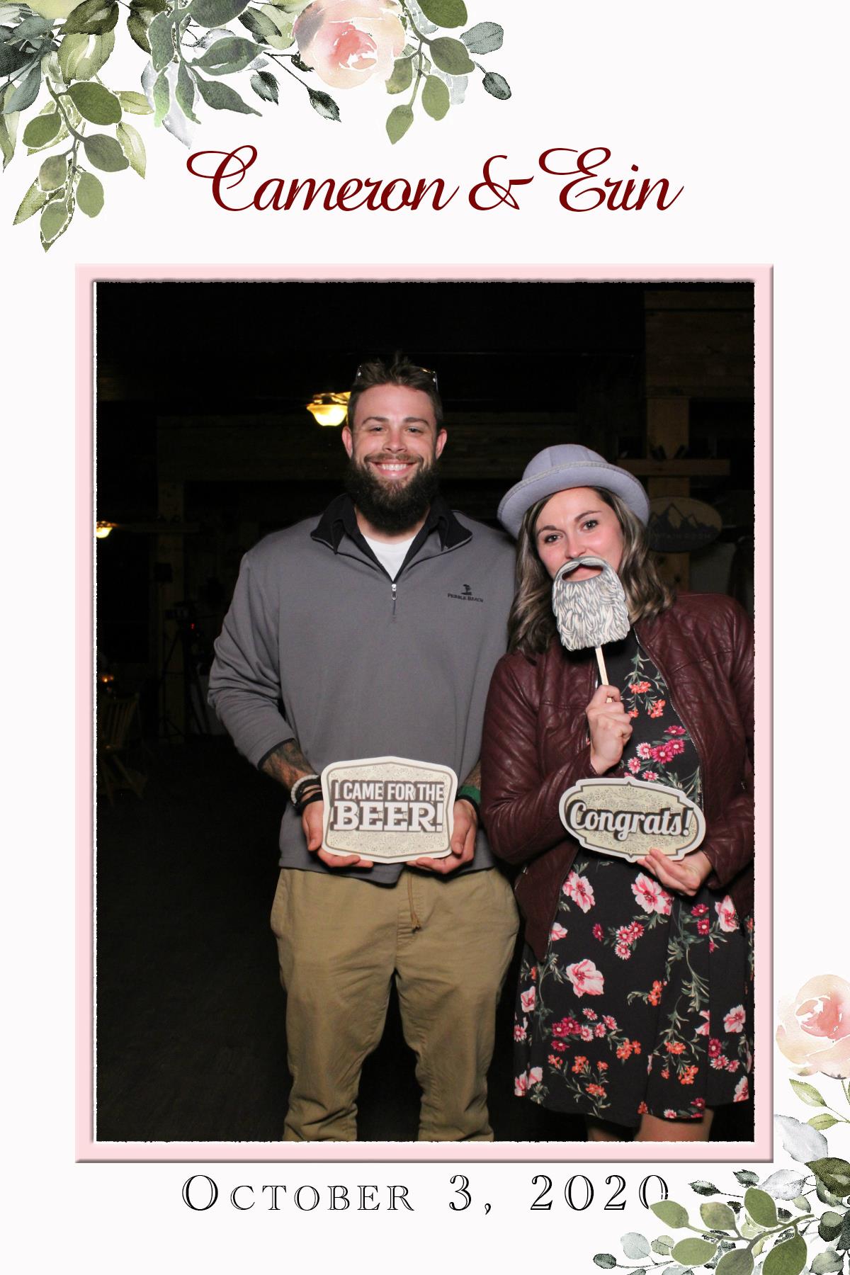 Cameron and Erin | View more photos from the event at gallery.mainemagicmirror.com/u/MaineMagicMirror/Cameron-and-Erin